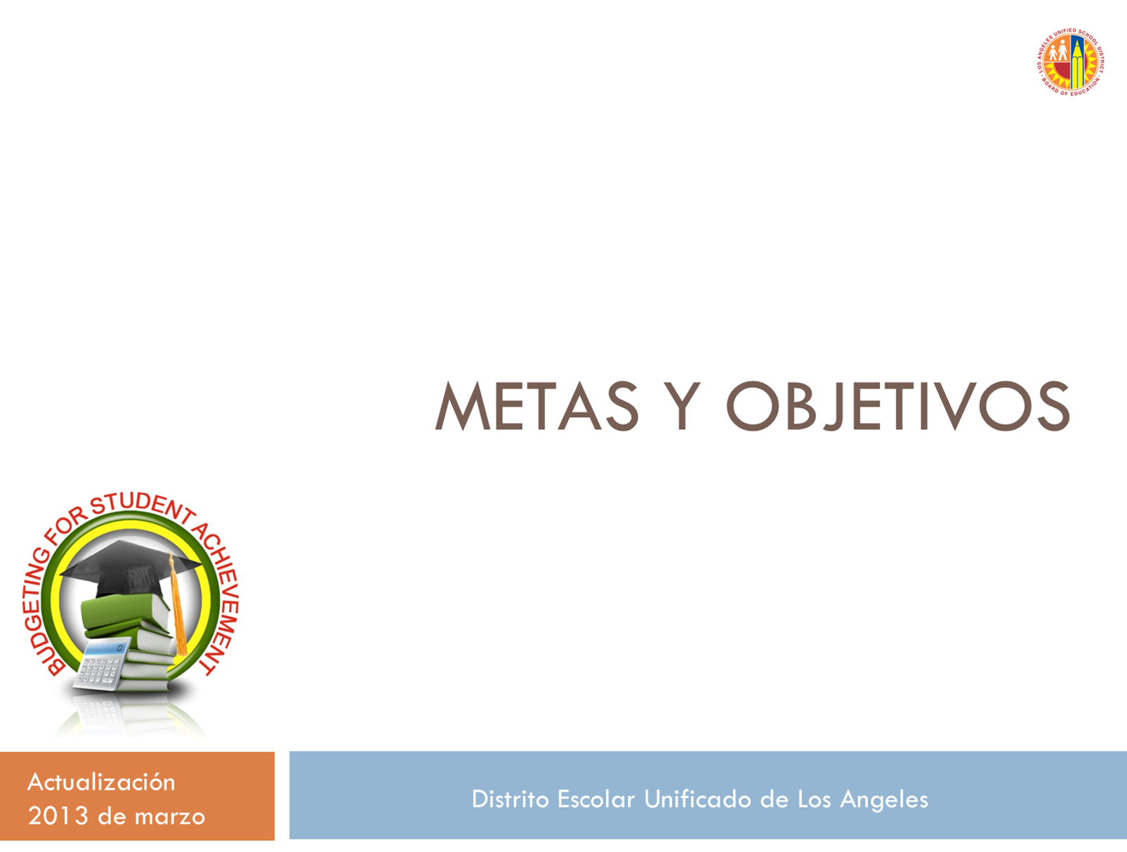 Metas Y Objectivos 